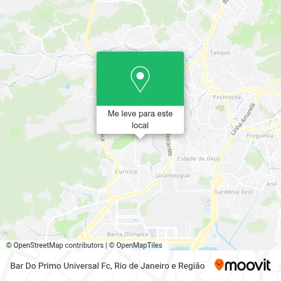 Bar Do Primo Universal Fc mapa