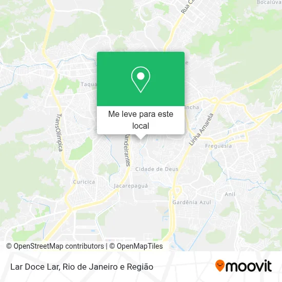 Lar Doce Lar mapa