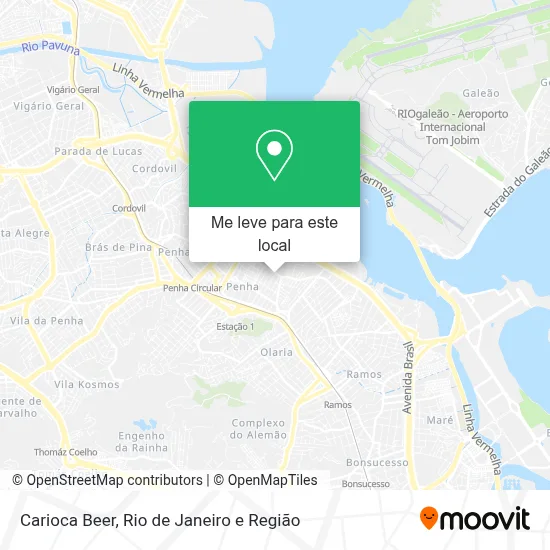 Carioca Beer mapa