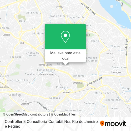 Controller E Consultoria Contabil Nsr mapa