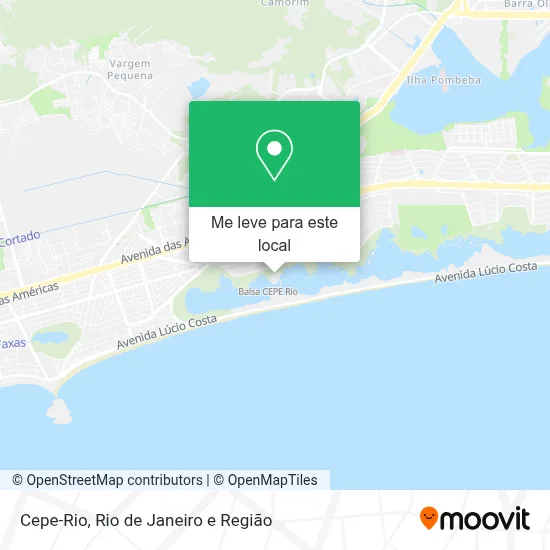 Cepe-Rio mapa