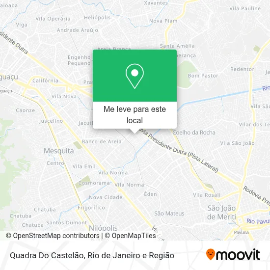 Quadra Do Castelão mapa