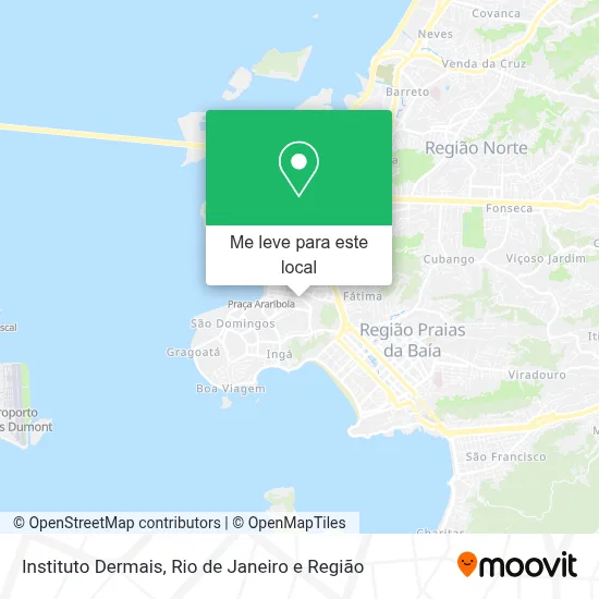 Instituto Dermais mapa