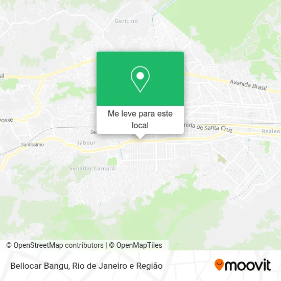 Bellocar Bangu mapa