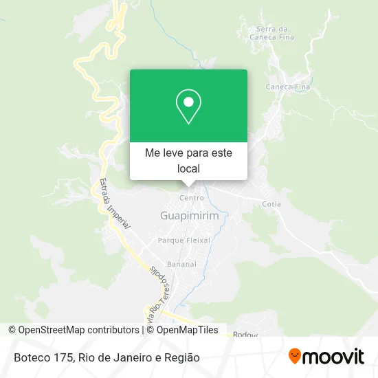 Boteco 175 mapa