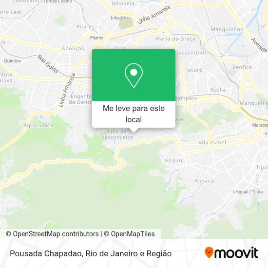 Pousada Chapadao mapa