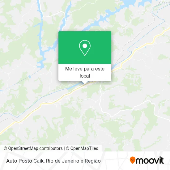 Auto Posto Caik mapa