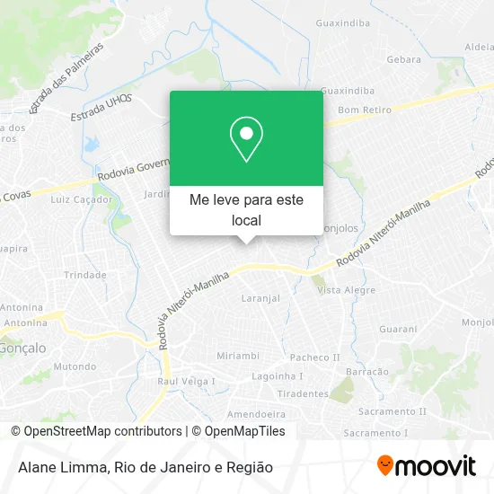 Alane Limma mapa