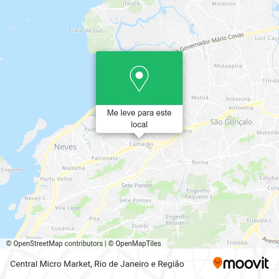 Central Micro Market mapa