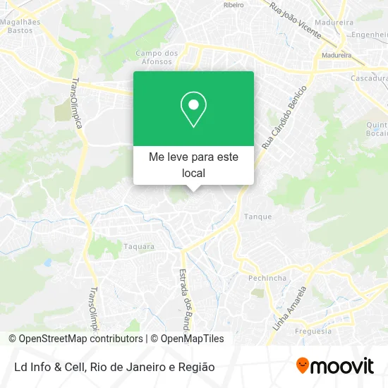 Ld Info & Cell mapa