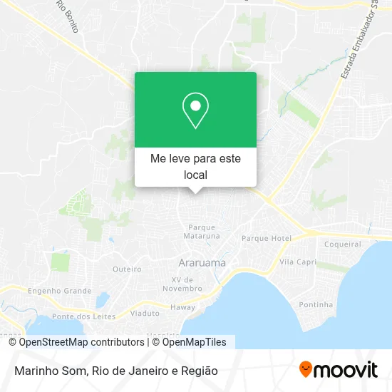 Marinho Som mapa