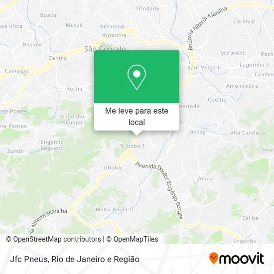 Jfc Pneus mapa