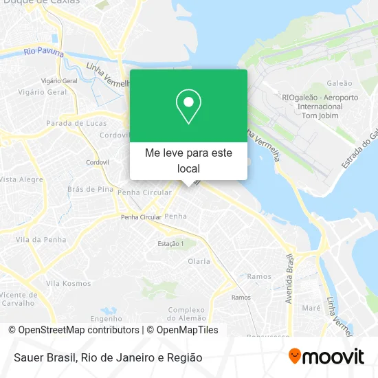 Sauer Brasil mapa
