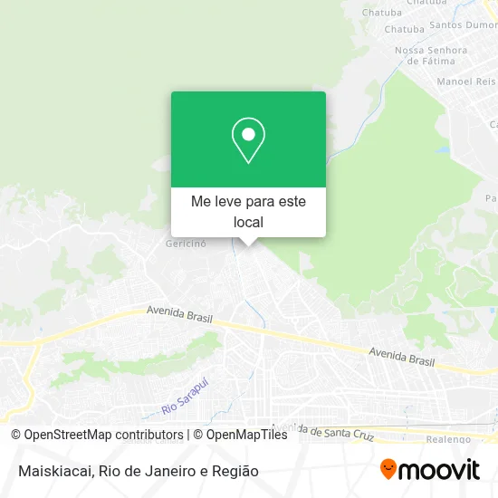 Maiskiacai mapa
