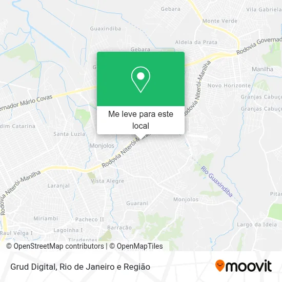 Grud Digital mapa