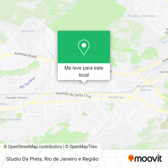 Studio Da Preta mapa