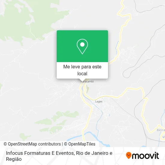 Infocus Formaturas E Eventos mapa