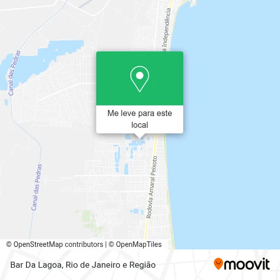 Bar Da Lagoa mapa