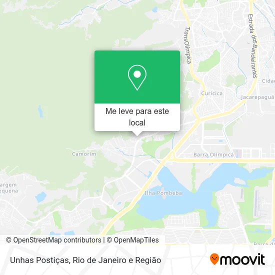 Unhas Postiças mapa