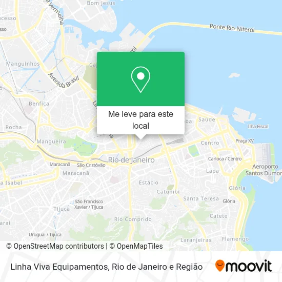 Linha Viva Equipamentos mapa