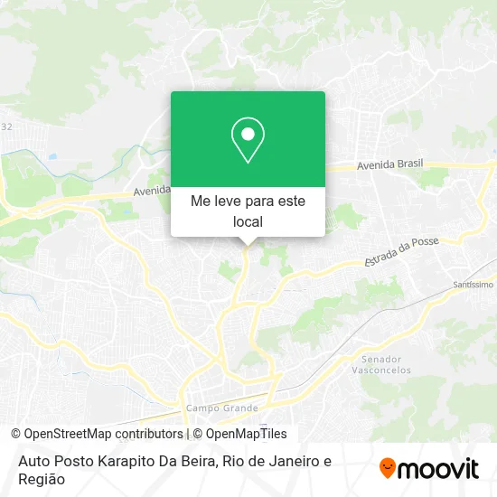 Auto Posto Karapito Da Beira mapa