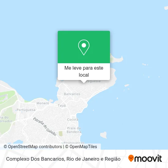Complexo Dos Bancarios mapa