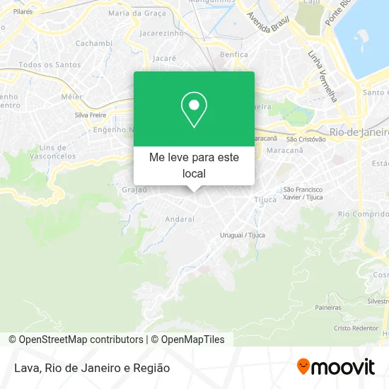 Lava mapa