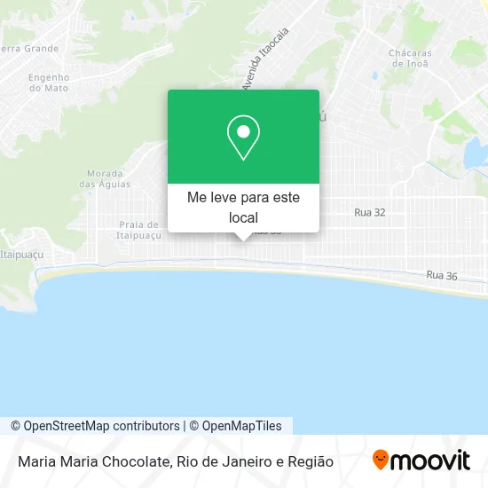Maria Maria Chocolate mapa