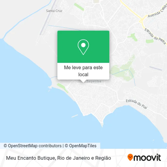 Meu Encanto Butique mapa