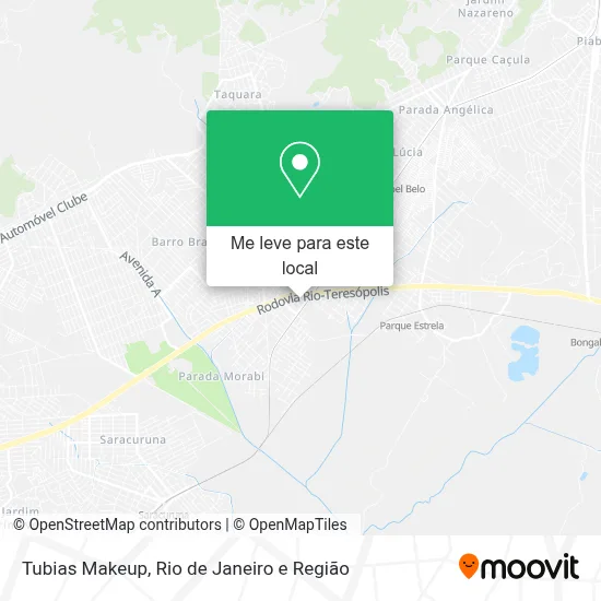 Tubias Makeup mapa
