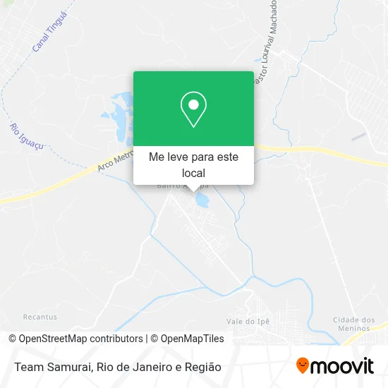 Team Samurai mapa