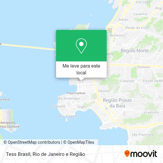 Tess Brasil mapa