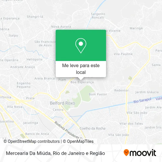 Mercearia Da Miúda mapa