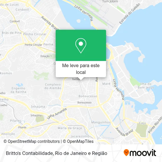 Britto's Contabilidade mapa