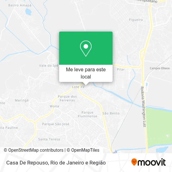 Casa De Repouso mapa