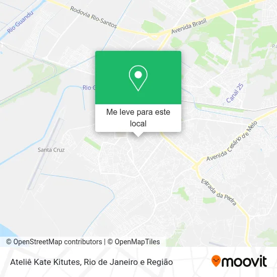 Ateliê Kate Kitutes mapa