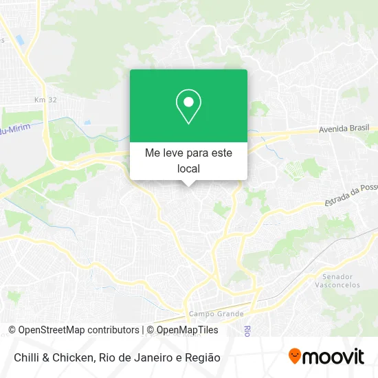 Chilli & Chicken mapa