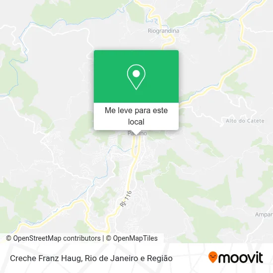 Creche Franz Haug mapa