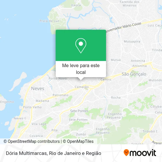 Dória Multimarcas mapa