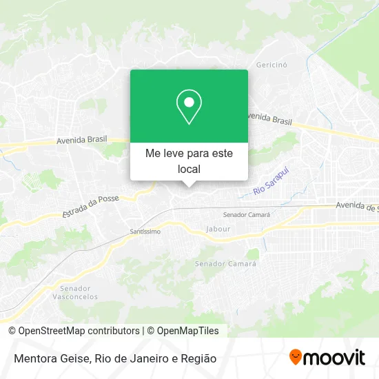 Mentora Geise mapa