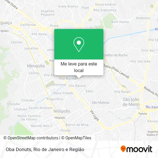 Oba Donuts mapa