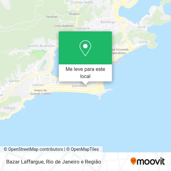 Bazar Laffargue mapa