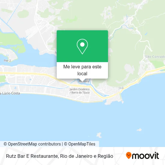 Rutz Bar E Restaurante mapa