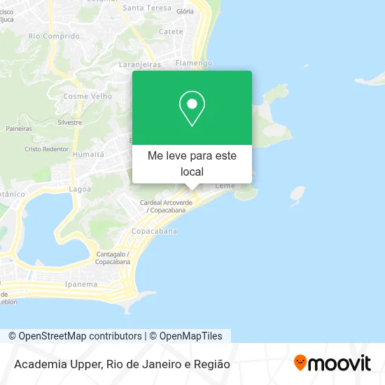 Academia Upper mapa