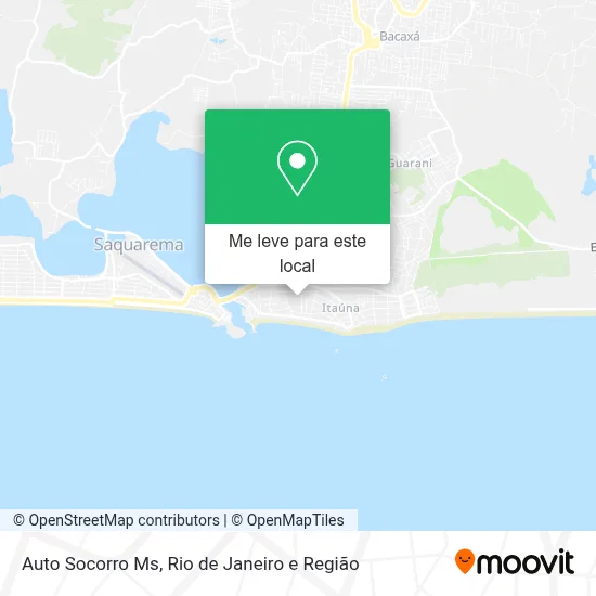Auto Socorro Ms mapa