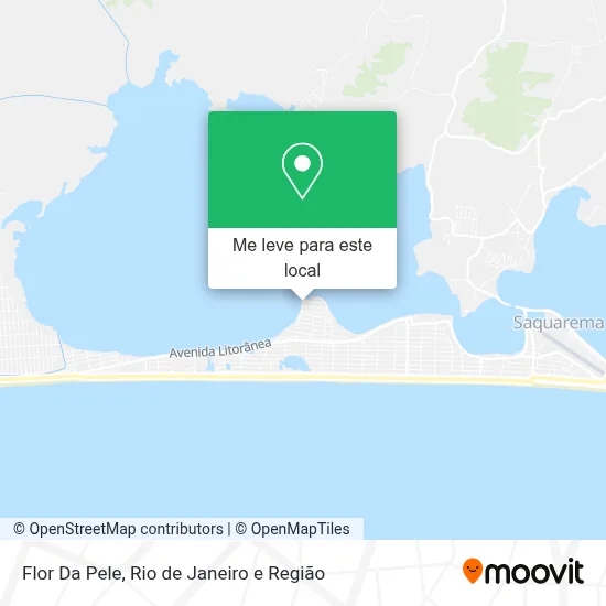Flor Da Pele mapa
