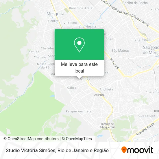 Studio Victória Simões mapa
