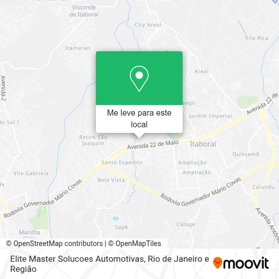 Elite Master Solucoes Automotivas mapa