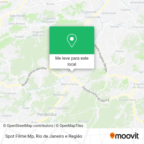 Spot Filme Mp mapa