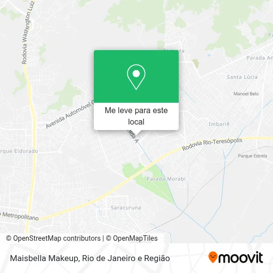 Maisbella Makeup mapa